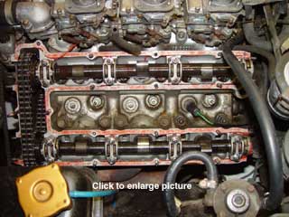 FIAT Spider motor and cams